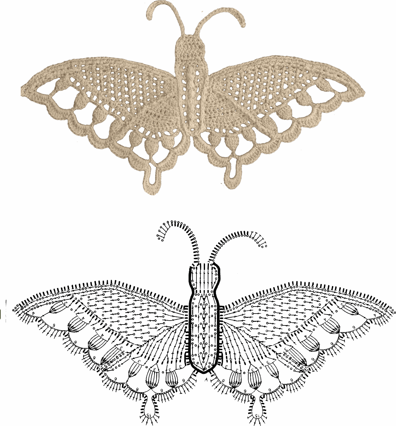 raccolta schemi a uncinetto a tema farfalle (1)